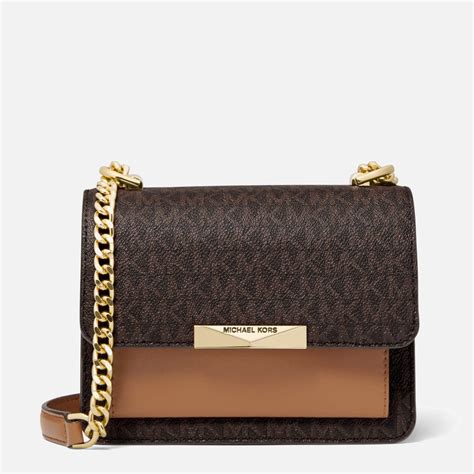 jade gusset king michael kors|Jade Large Leather Crossbody .